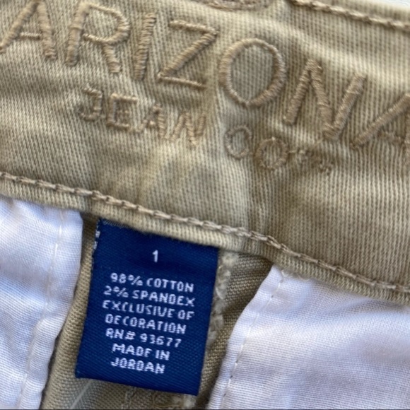 Khaki uniform shorts Size 1 NEW - Picture 6 of 9
